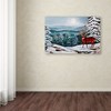Trademark Fine Art Arie Reinhardt Taylor 'Monarch In Winter' Canvas Art, 12x19 ALI15629-C1219GG